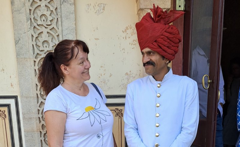 Indija, indijac sa turbanom, Sik